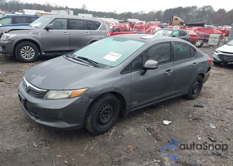 2012 Honda Civic Lx from USA, damaged, VIN 2HGFB2F58CH303354